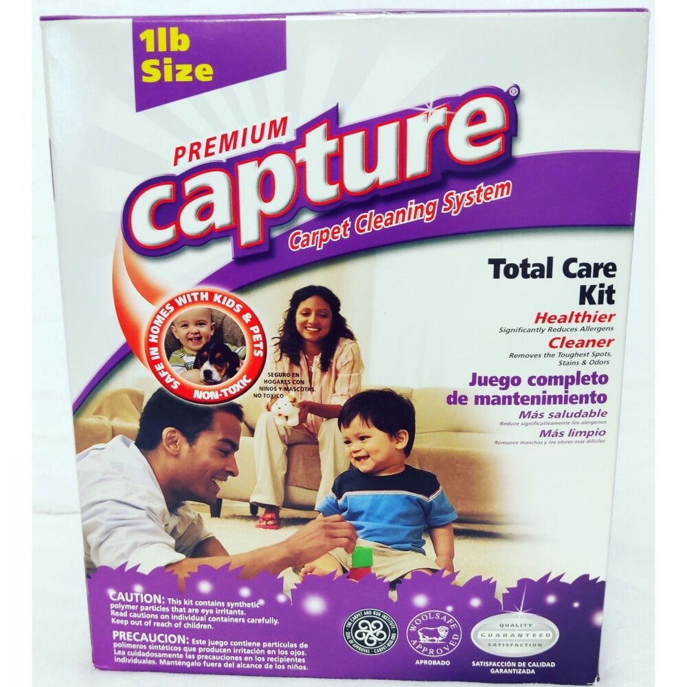 Milliken Premium "Capture" Carpet Cleaning Total Care Kit/ Old Stock- New Box